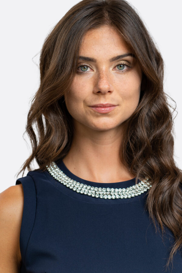 Tubino daily con collana strass - immagine 4