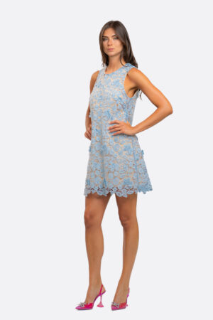 A Shape 3D Lace Dress