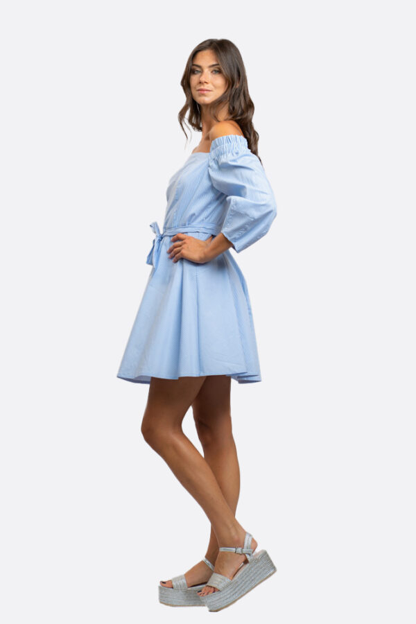 Puffy Sleeves Dress - Image 3