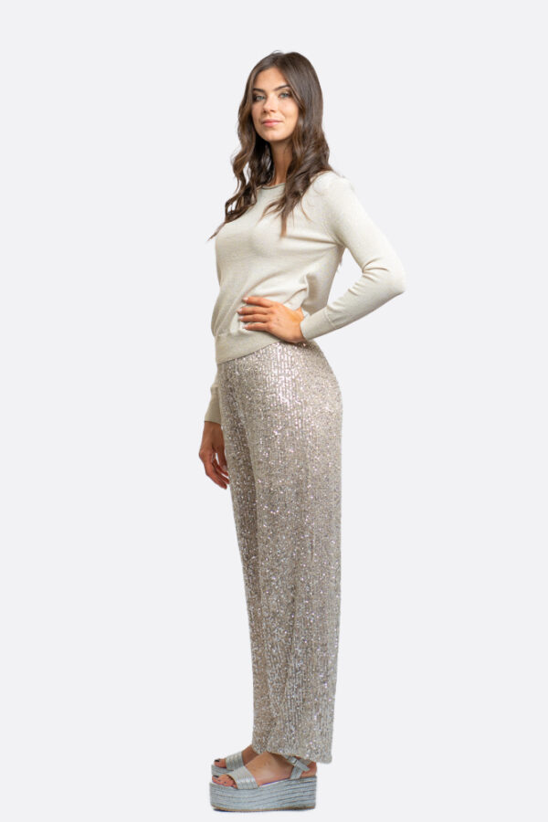 Long Sleeves Lurex Sweater - Image 3