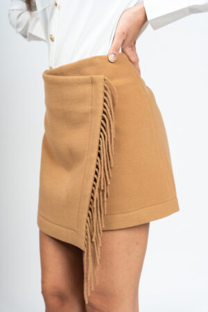 Fringed skirt
