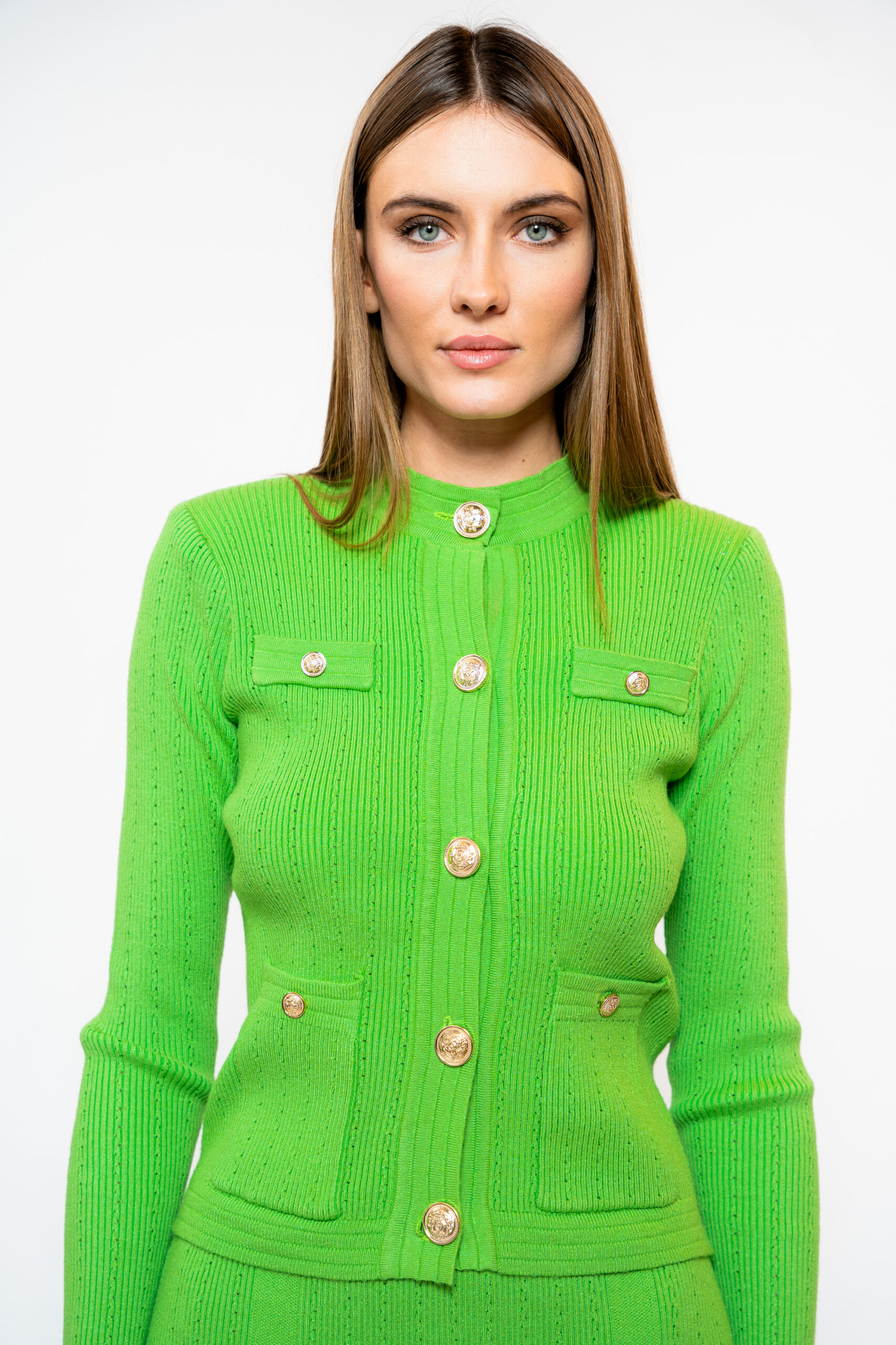 Knitted Jacket With Buttons NO SECRETS