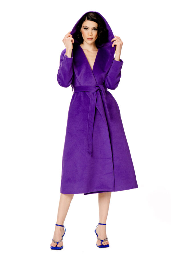 Cappotto con cappuccio