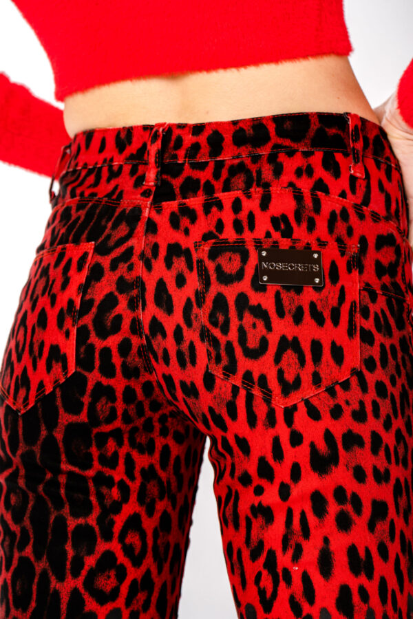 Printed Pushup Pants - Image 4