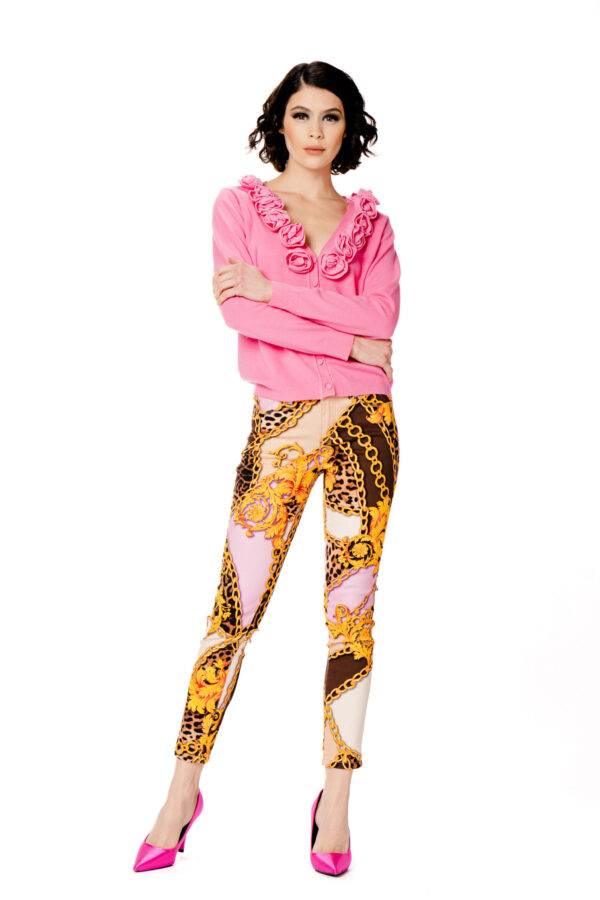 Printed Pushup Pants - Image 5