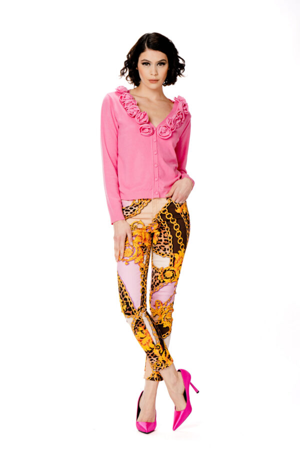 Printed Pushup Pants - Image 6