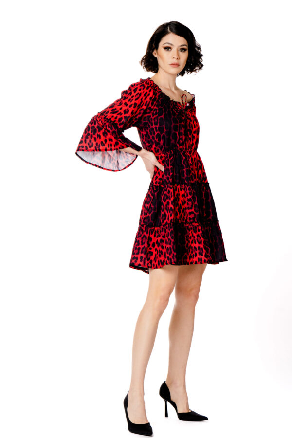Bell sleeves dress - Image 4