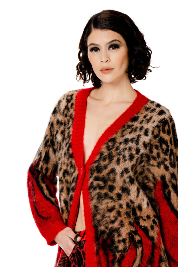 Cardigan fiamme - immagine 4
