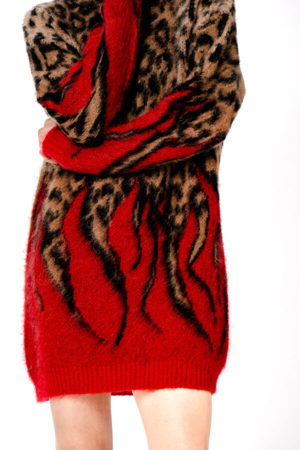 Flames Mini Dress - Image 6