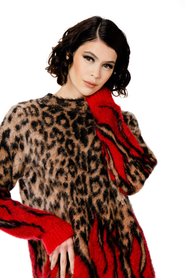Flames Mini Dress - Image 7