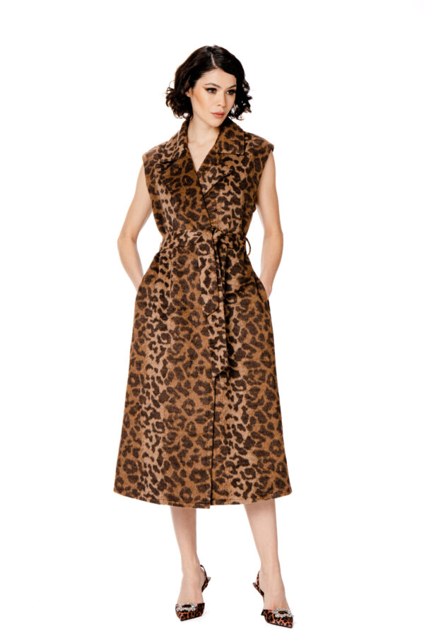Gilet leopardo - immagine 3