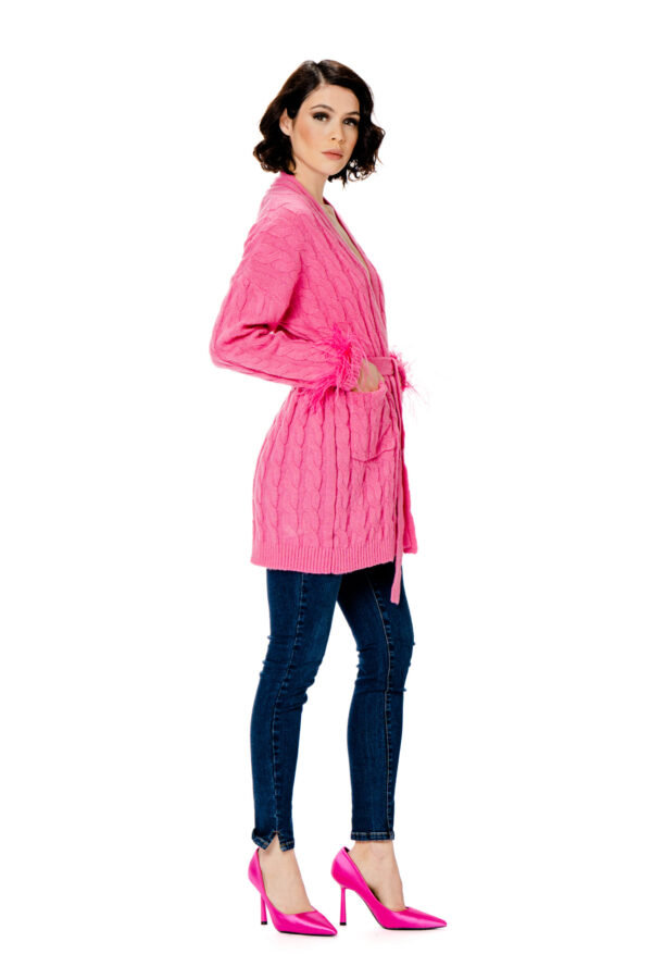 Cardigan piume luxury - immagine 3