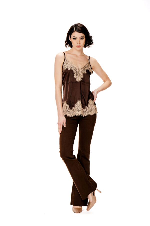 Flared Drill Pants
