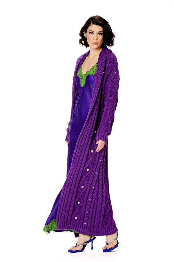 Cardigan luxury trecce - immagine 4