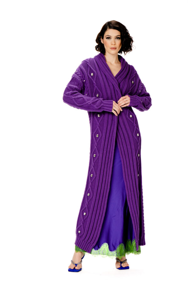 Cardigan luxury trecce - immagine 5