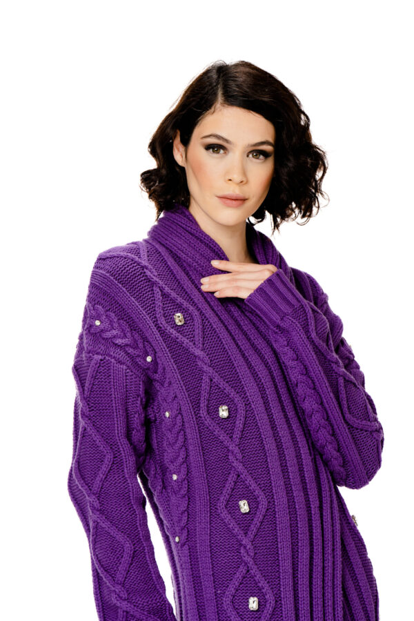 Cardigan luxury trecce - immagine 6