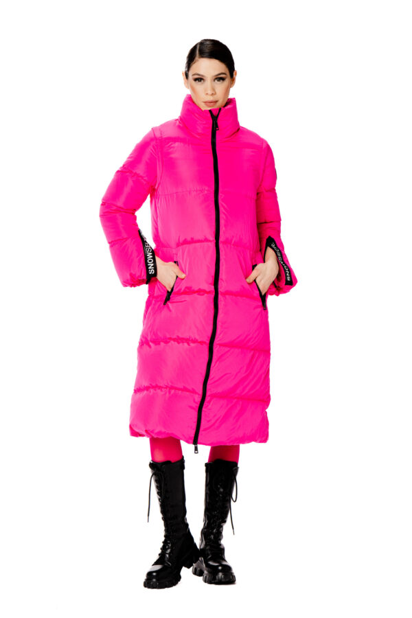 Piumino sport lungo maniche staccabili