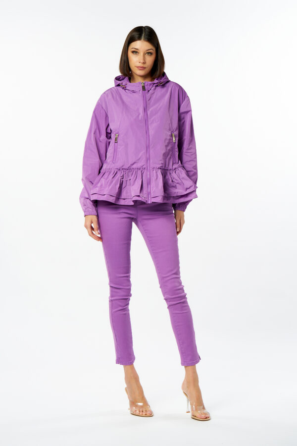 Short raincoat