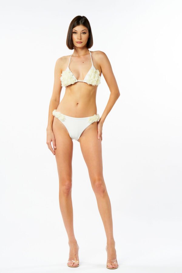 Bikini triangolo fiori
