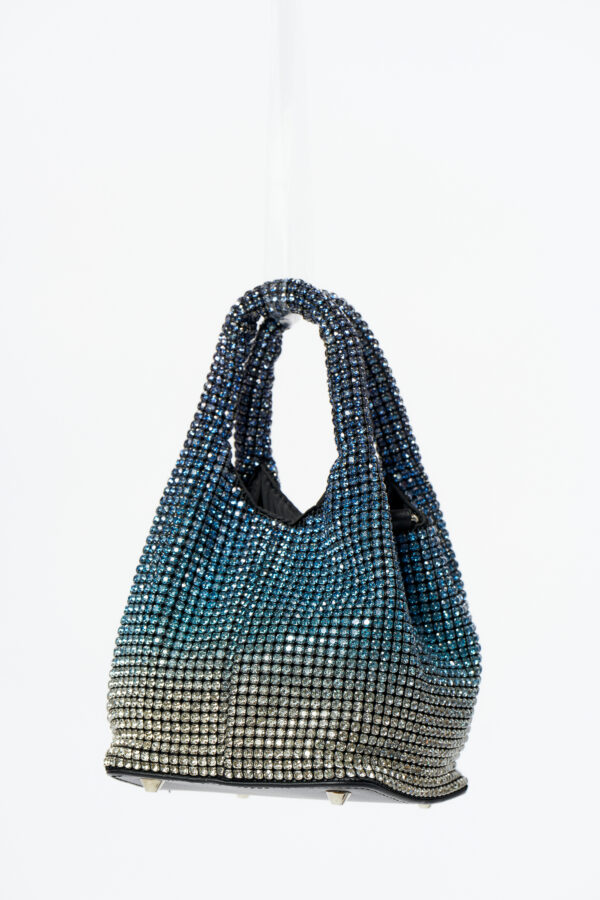 Shaded Diamond Bucket Bag