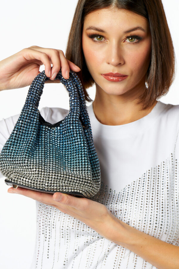 Shaded Diamond Bucket Bag - Image 2