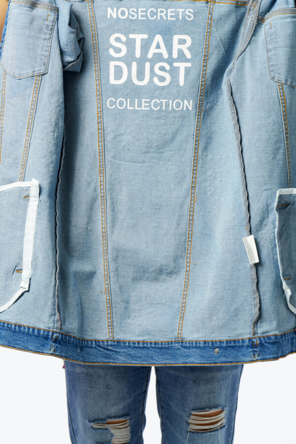 Giubbino jeans lungo stardust - immagine 4