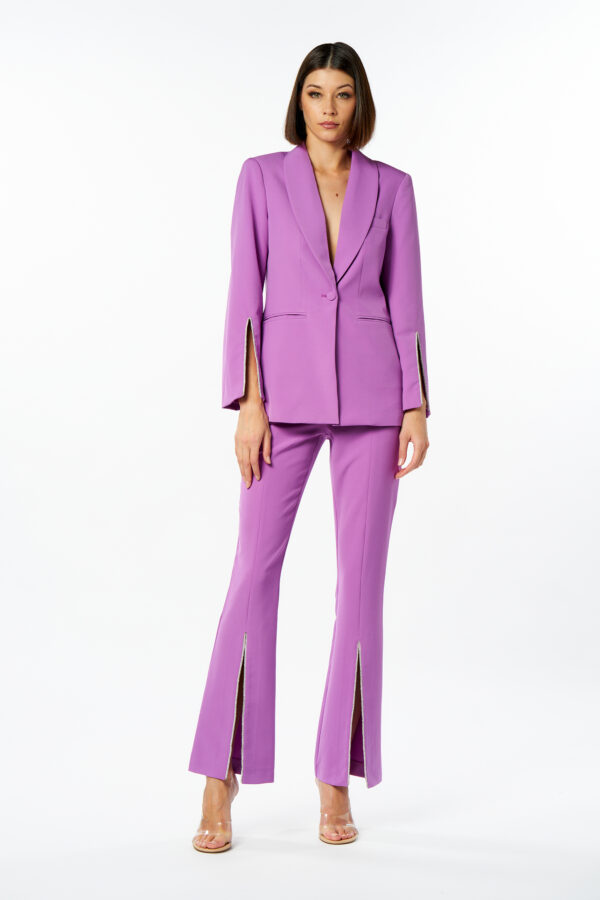 Diamond Slit Blazer