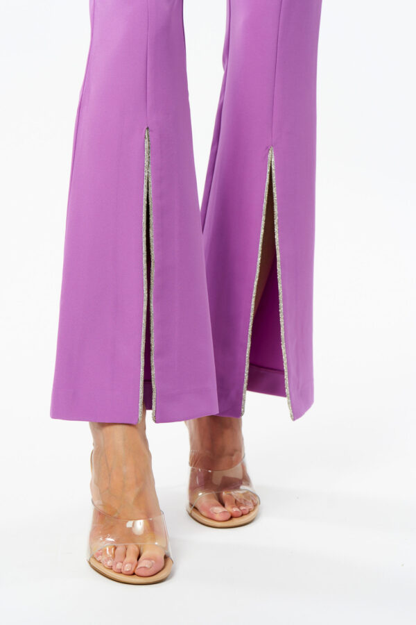 Pants With Diamond Slits - Image 4