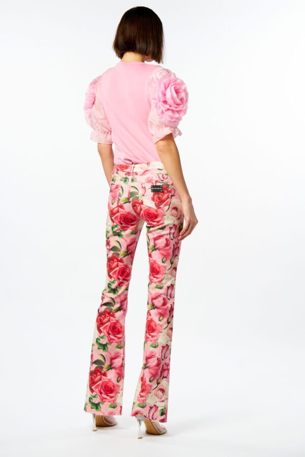 Maglia maniche rose - immagine 3