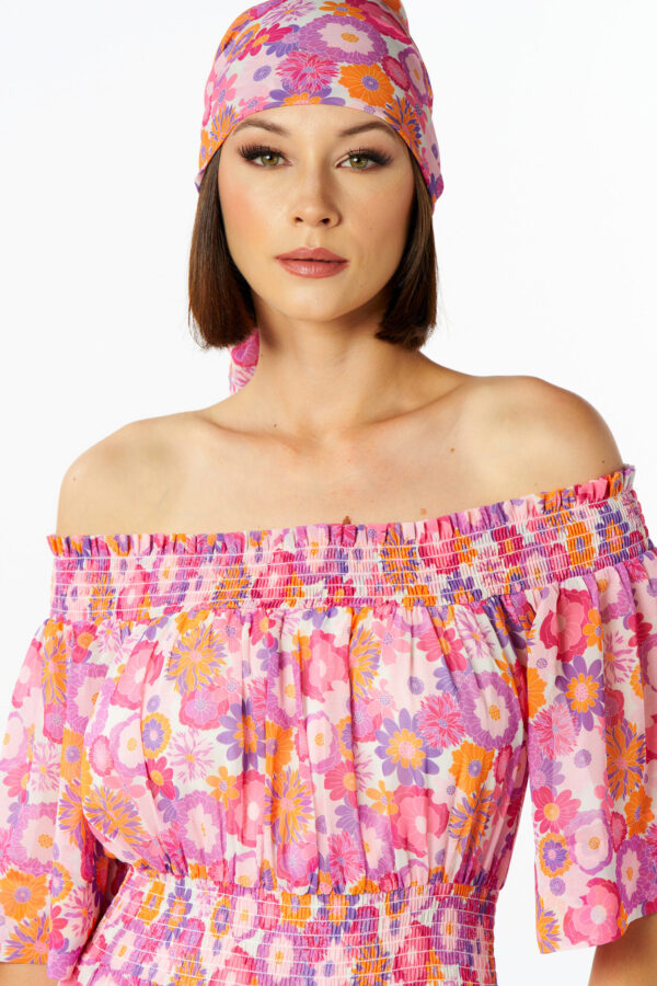 Abito flower power - immagine 4