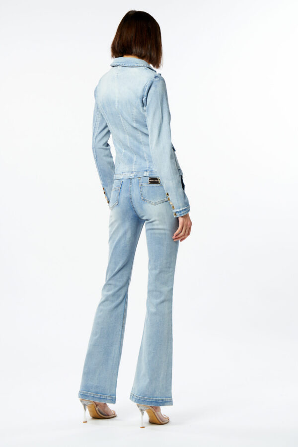 Blazer jeans studs - immagine 3