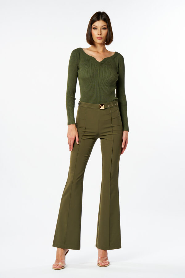 Stud Belt Trousers