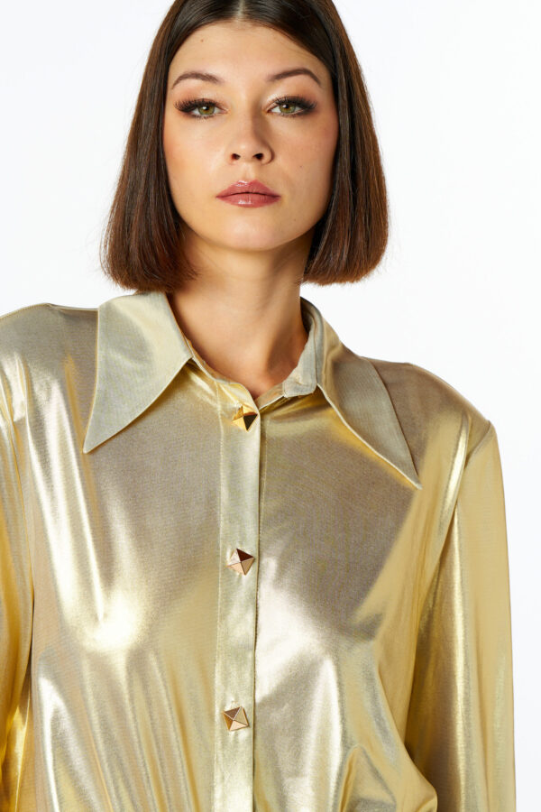 Camicia lamè - immagine 4