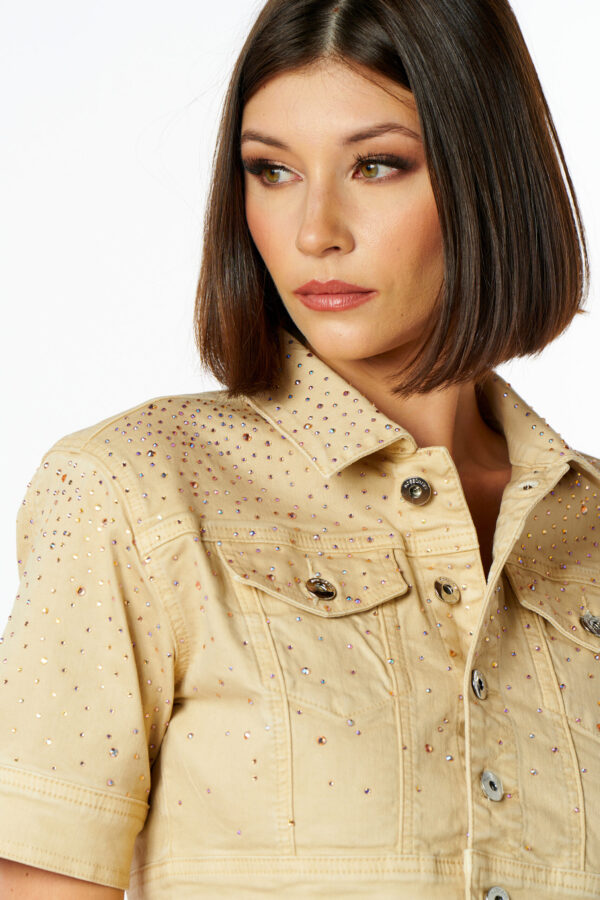 Diamond-Fall Drill Jacket - Image 4