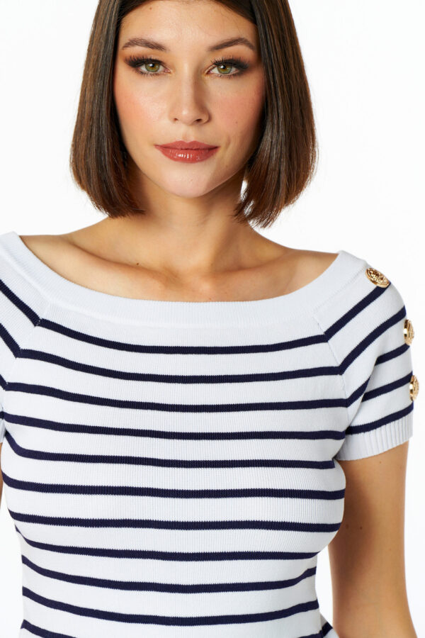 Maglia righe - immagine 4