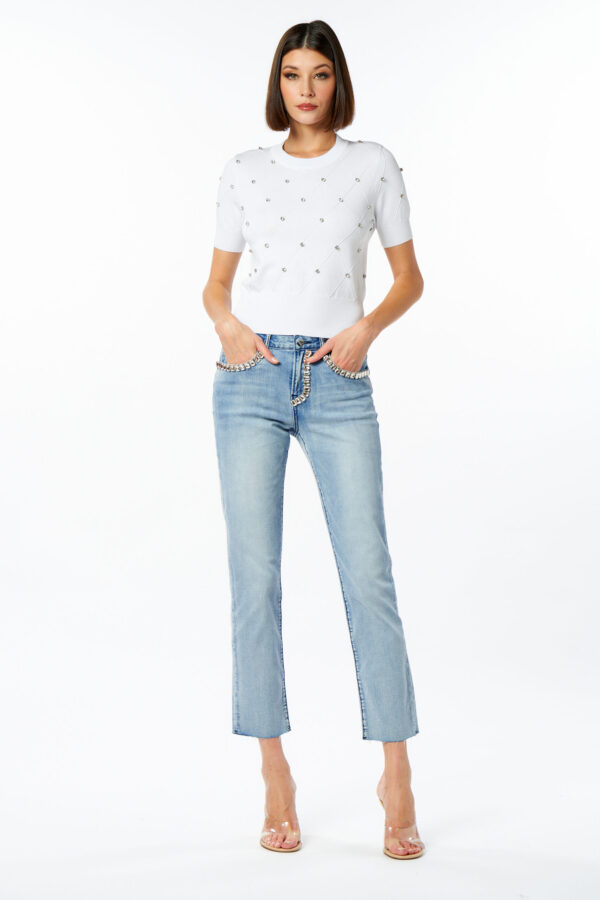 Maglia rombi e diamanti