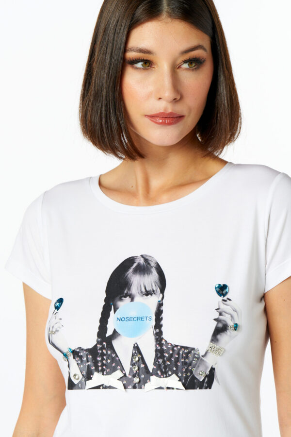 T-shirt palloncino azzurro - immagine 3