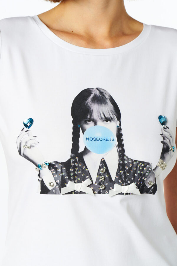 T-shirt palloncino azzurro - immagine 4