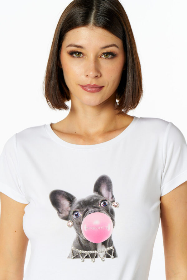 T-shirt bulldog - immagine 3