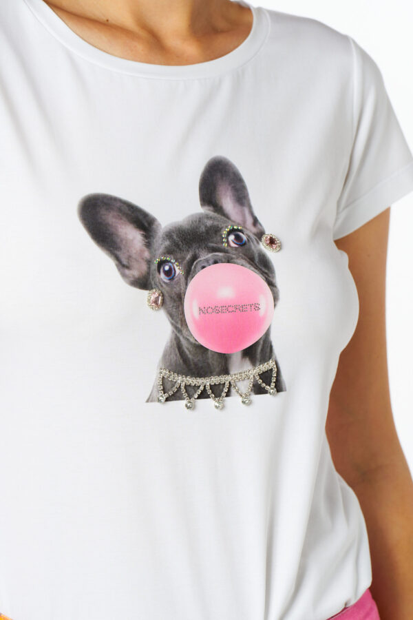 T-shirt bulldog - immagine 4
