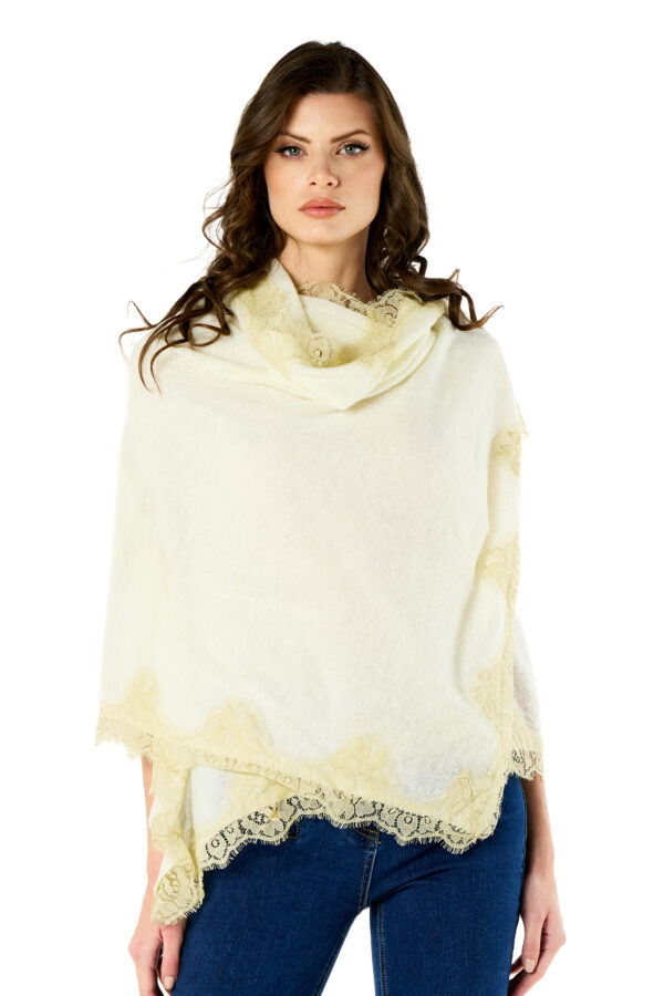 Scarf With Lace