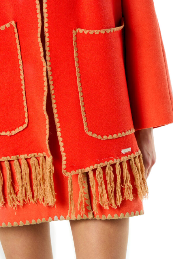 Scarf With Stitching Embroidery - Image 4