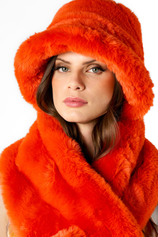 Cappello ecopelliccia