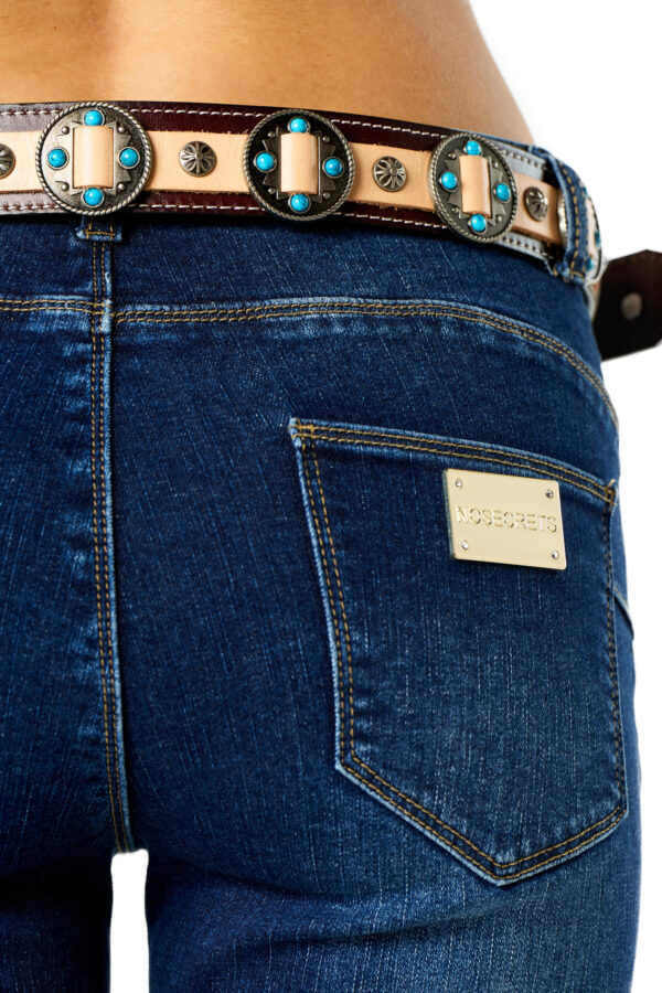 Double Tex Belt Made From Real Leather - Image 4