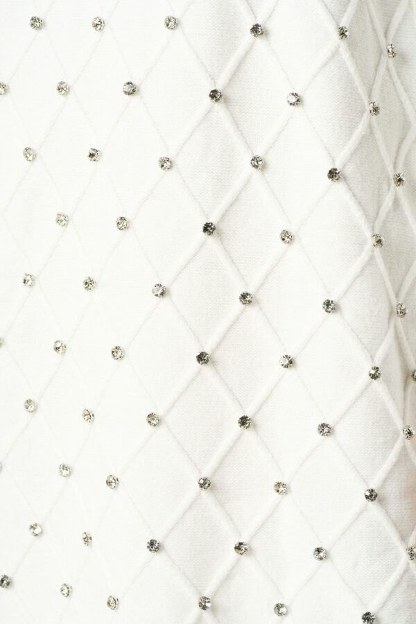 Abito maglia rombi diamanti - immagine 4
