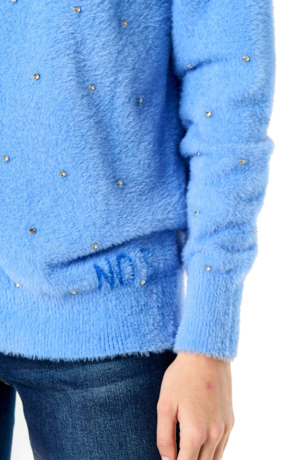 Maxi cardigan diamanti - immagine 4