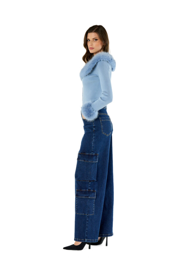 Cardigan ecopelliccia - immagine 3