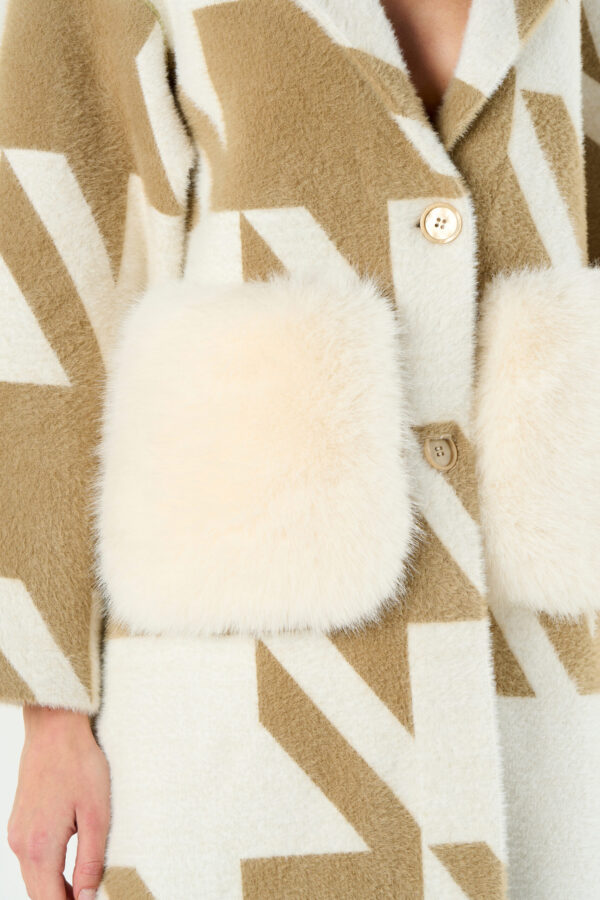 Faux Fur Maxi Pdp Coat - Image 4