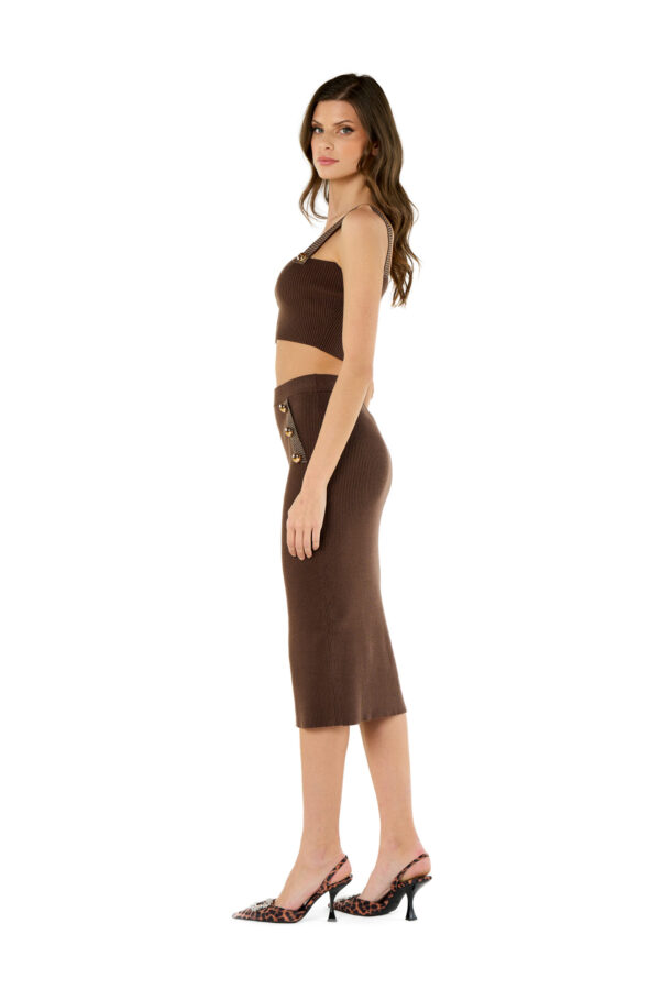 Top maglia e bottoni - immagine 3