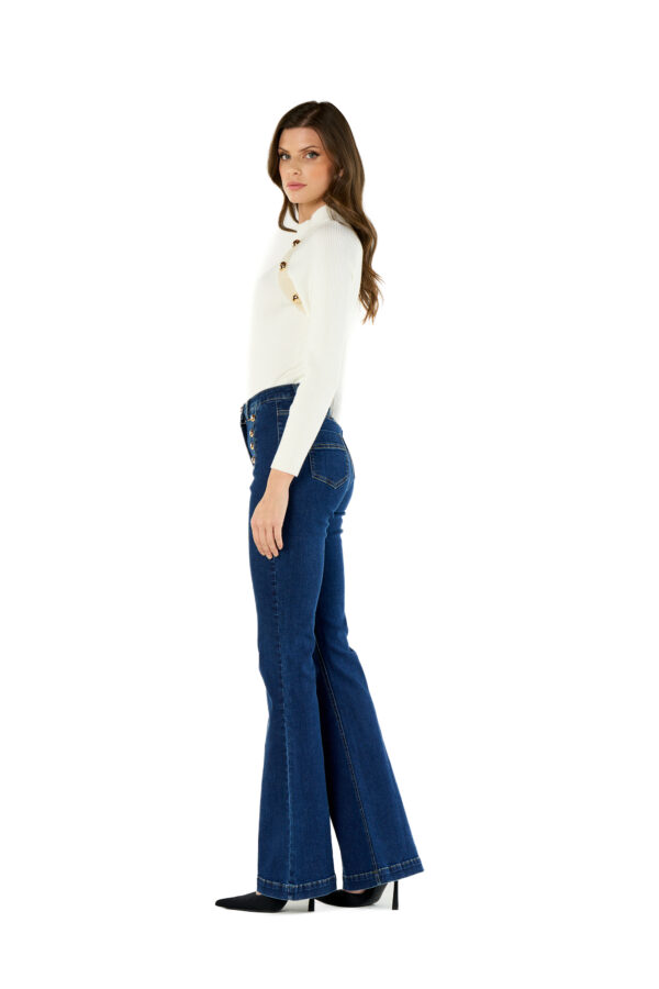 Jeans bottoni - immagine 3